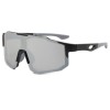 Ochelari pentru Ciclism - Techsuit (9337) - Black / Silver