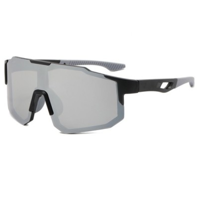 Ochelari pentru Ciclism - Techsuit (9337) - Black / Silver foto