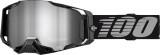 Ochelari cross/atv 100% Armega, lentila oglinda argintie, culoare rama negru Cod Produs: MX_NEW 26013684PE