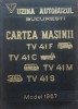 Cartea masinii TV 41 F