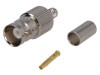 Mufă BNC Mamă 50&Omega; Crimp PTFE Aurit