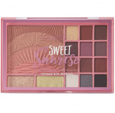 Paleta pentru machiaj SUNKISSED Sweet Sunrise The Ultimate Face Palette foto