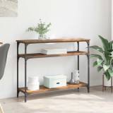 vidaXL Masă de consolă Lemn Vechi 100 x 29 x 75 cm Lemn compozit 882199