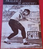 Revista SPORT nr.16/august 1973(prezentare FC CONSTANTA;echipa Nationala)