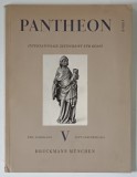 PANTHEON , INTERNATIONALE ZEITSCHRIFT FUR KUNST , XXII. JAHRGANG , V , SEPT. / OKTOBER , 1964