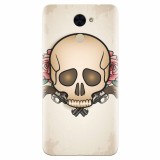 Husa silicon pentru Huawei Nova Lite Plus, Skulls And Roses