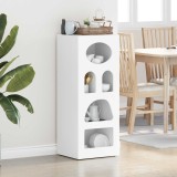 vidaXL Bufet Alb 40 x 35 x 100,5 cm Lemn compozit 891294