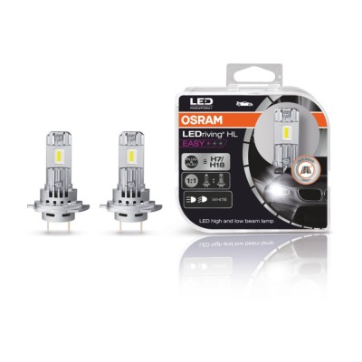 Set 2 LED-uri H7 OSRAM LEDriving HL Easy - 6500K, 12V 16W (Fara Omologare ECE) foto