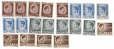 Uzuale, Mihai I, hartie alba, 1945-1947 - valori neobliterate
