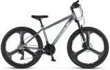 Bicicleta MTB Umit Accrue, cadru 18 , gri alb, roata 27.5 , cadru aluminiu, frana disc hidraulic, 2026