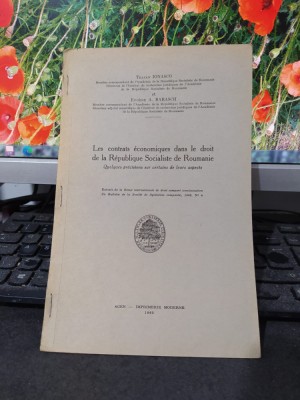 Traian Ionașcu, Trajan Ionasco, Eugene Barasch, Les contrats economiques dans le droit de la Republique Socialiste de Roumanie, 1965, 045 foto