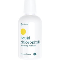 Liquid Chlorophyll, Supliment pentru Detoxifiere, Clorofilă Lichidă cu Efect Diuretic (473 ml) - Calivita