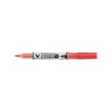 Marker pentru tabla Pilot Vboard Master S 0.8 mm varf rotund rosu
