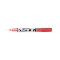 Marker pentru tabla Pilot Vboard Master S 0.8 mm varf rotund rosu