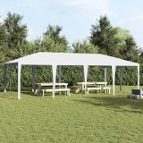 VidaXL Cort de Petrecere Alb 8x4 m PE