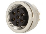 Conector M16 Mamă 7-Pin 250V IP40, Lumberg