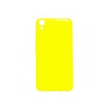 Husa Silicon TPU Ultra Slim Galben Fluorescent pentru Huawei Y6 LTE