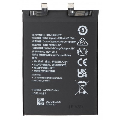 Acumulator pentru Huawei nova 9 / Honor 50, HB476489EFW foto