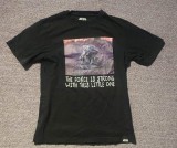 Tricou marimea XS sau 34, Star Wars, Pull&amp;Bear, made in Portugal, cotton, Negru