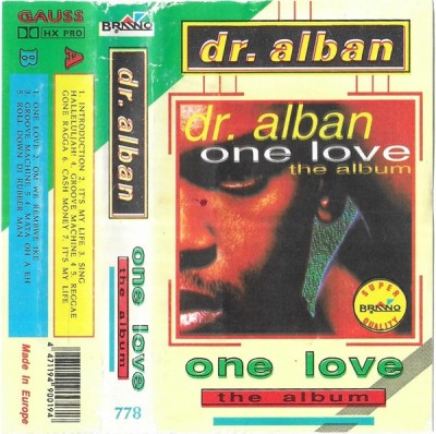 Casetă audio Dr. Alban &amp;ndash; One Love foto