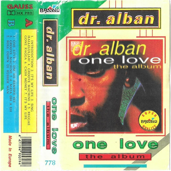 Casetă audio Dr. Alban &ndash; One Love