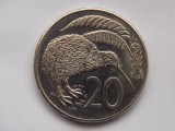 20 CENTS 1986 NOUA ZEELANDA