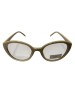 Ochelari de soare dama, UV400, Plastic, Transparent, Oem