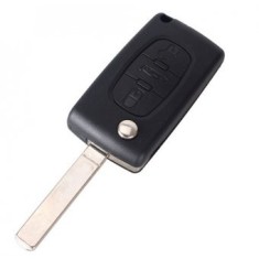 Carcasa cheie Topautochei&reg; pentru Peugeot 407 307 308 607 / LAMELA VA2 / Contine suport baterie