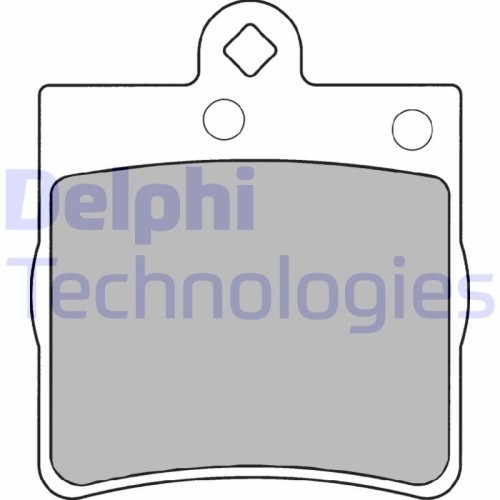 Delphi set placute frana, frana disc