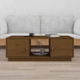 VidaXL Măsuță de cafea, maro miere, 100x50x35 cm, lemn masiv de pin 818268