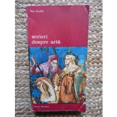 SCRIERI DESPRE ARTA-MAX DVORAK
