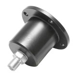 Cilindru pneumatic pentru cutie reductor tractor forestier, cu flansa de montaj si tija filetata cu piulita