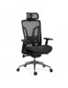 Scaun ergonomic multifunctional SYYT 9506, mesh, suport lombar reglabil, baza metalica, 120 kg