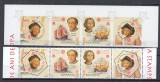 ROMANIA 2005 LP 1691 LP 1691 a-50 ANI EUROPA CEPT DANTELAT+NEDANTELAT SERII MNH, Nestampilat