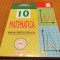 MATEMATICA - Manual pentru clasa a X -a - Profil M1 - Victor Geangalau - Editura Niculescu, 2000, 256 p.