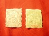 2 Timbre Dahomey et Dependances Alegorie 1899, val. 5 si 15 c , stampilate, Stampilat