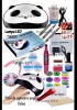 Kit Unghii Gel: Lampa LED UV, Freza Electrica, Pila, Gel UV, Tipsuri, Decoratiuni Unghii - Set Manichiura Completa