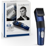 Aparat de tuns fara fir BaByliss 7756PE, autonomie 60 min, 13 trepete , 2 - 24 mm, lame lavabile, albastru
