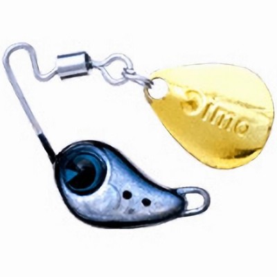 Spinnerbait IMA Adelie 8, 008 Black &amp;amp; Black, 1.8cm, 8g foto