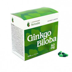 Ginkgo Biloba 40 miligrame 120 capsule Laboratoarele Remedia