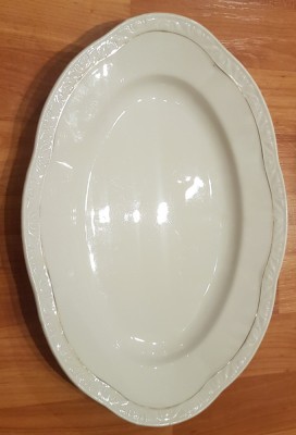 Platou vintage. Made in Cehoslovacia. 36 x 25 cm foto