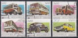 Mozambic 1980 - Transport rutier de epocă, Stampilat