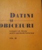 DATINI SI OBICEIURI VOL III