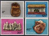 C4698 - Ghana 1970 - Arheologie 4v.neuzat,perfecta stare, Nestampilat