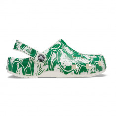 Saboti Crocs Classic Duke Print Clog Kids Verde - Ivy Green