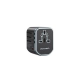 Adaptor universal de calatorie retea Vention, , 20W, PD 20W, QC 18W, , negru, &quot;FJCB0&quot; (timbru verde 0.18 lei) - 6922794775930