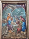ICOANA ROMANEASCA, ULEI LEMN- NASTEREA DOMNULUI ISUS HRISTOS *** CCA 1920
