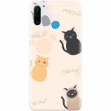 Husa silicon pentru Huawei P30 Lite, Meow