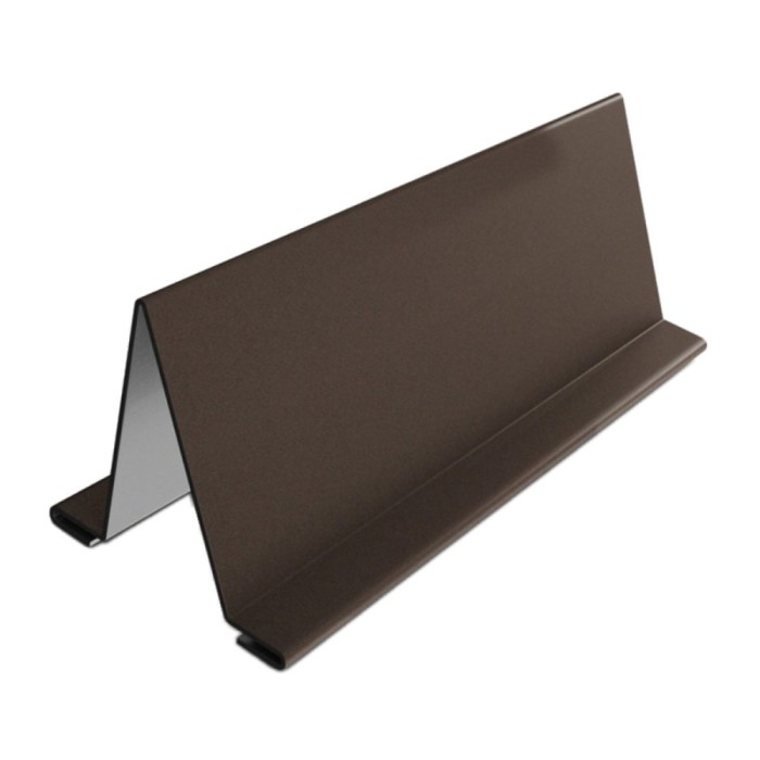 Opritor de zapada Bilka, maro inchis mat (RAL 8019), 2000 x 0.45 mm