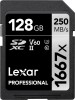 Lexar SDXC Pro 1667X UHS-II U3 R250/W120 (V60) 128G